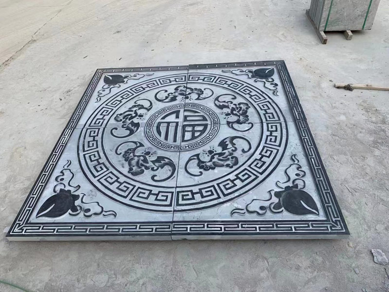  石雕壁畫